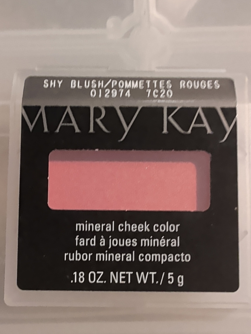 Mary Kay Mineral Cheek Color Blush — Shy Blush Pink